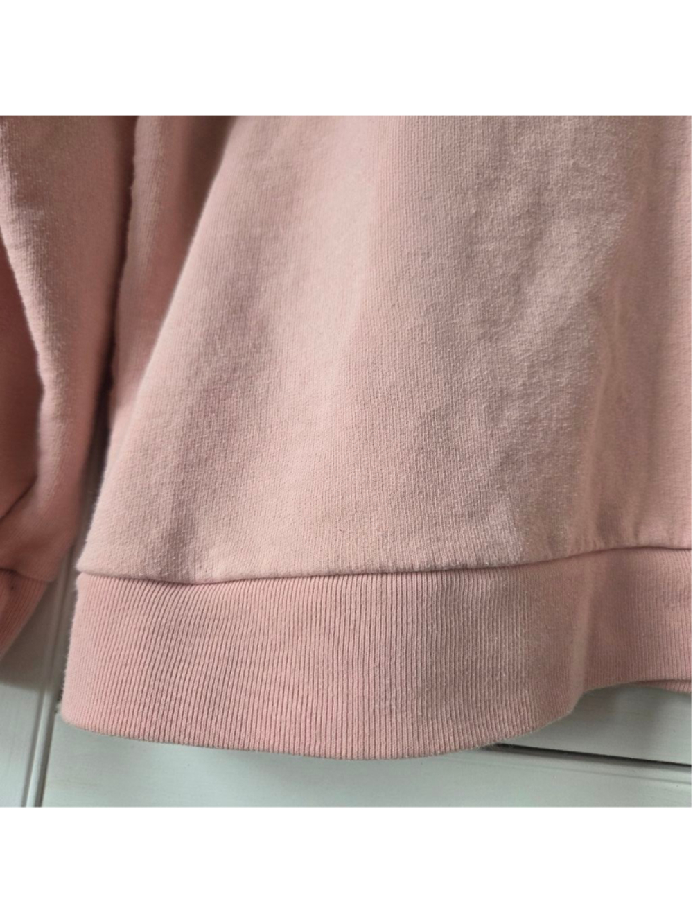 Women's PINK Victoria's Secret Sweatshirt L Pink with White Logo - Picture 4 of 13